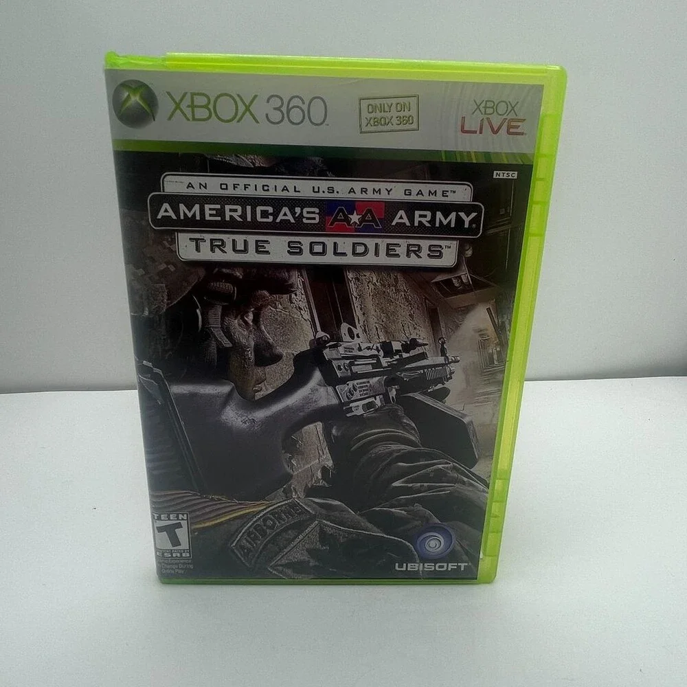 America's Army: True Soldiers (Microsoft Xbox 360, 2007) Complete W/ Manual